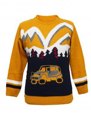 Kids Sweater Yellow designer